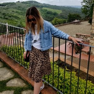Boohoo Animal print skirt